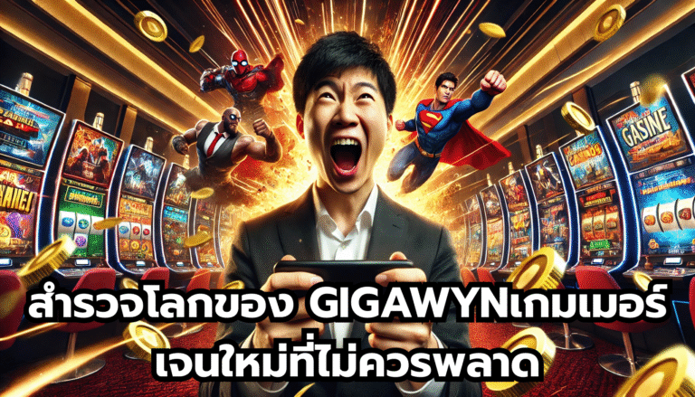 สำรวจโลกของ GIGAWYNเกมเมอร์เจนใหม่ที่ไม่ควรพลาด
