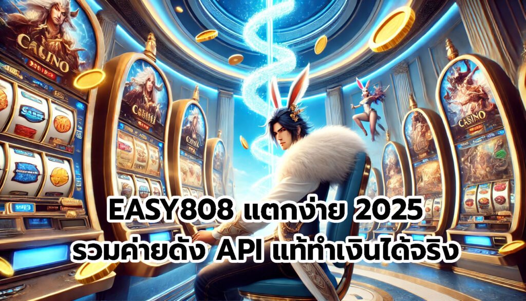 EASY808 แตกง่าย 2025 รวมค่ายดัง API แท้ทำเงินได้จริง